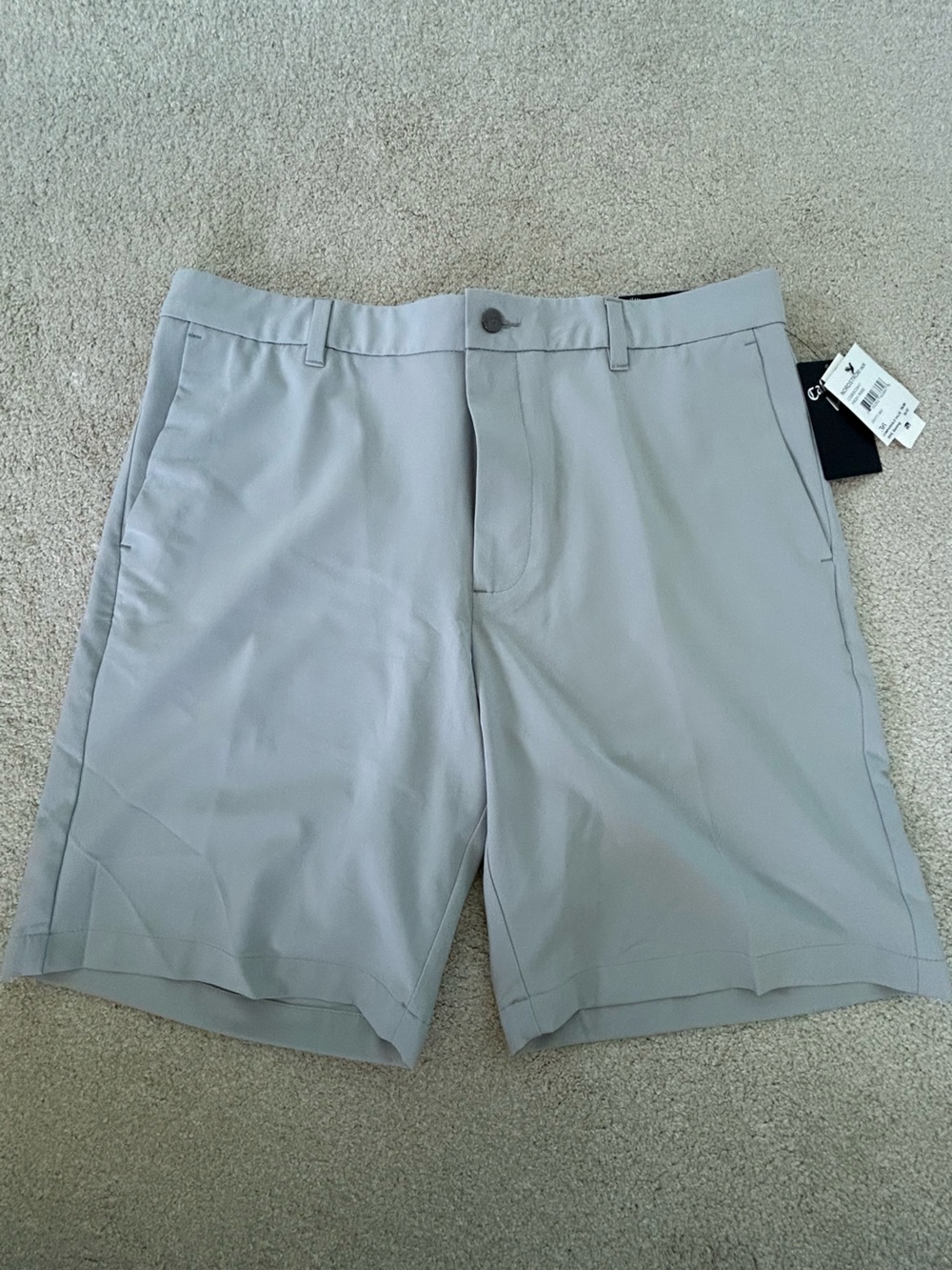 Light Gray Men's Dress Shorts